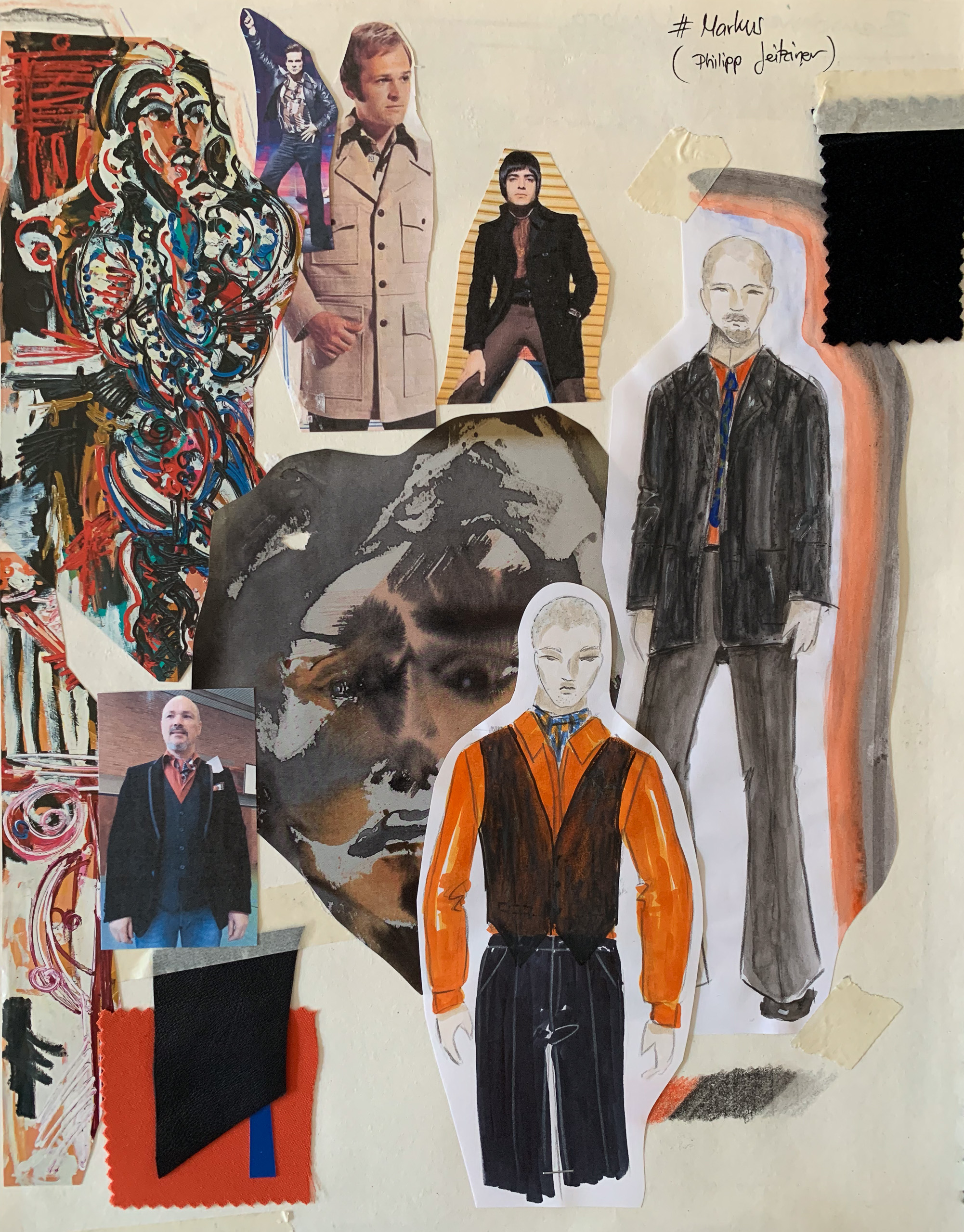 Umbra, Musical, LaPoste, Visp, Kostüm, Kostümbild, Claudia Pfammatter, Design, Konzept, Entwurf